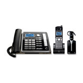 Visys 2-Line Corded/Cordless Phone System with Cordless Headset