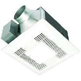 WhisperLite 110 CFM Energy Star Bathroom Fan with Overhead Light