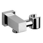 Jewel Shower Series Solid Brass Modern Shower Wall Union with Hand Shower Holder
