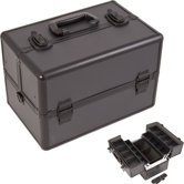Dot Pattern Professional Cosmetic Makeup Train Case