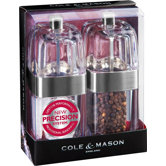 Seville Salt anh Pepper Mill Gift Set with Refills