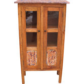 Vitrine aus Holz