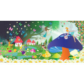 Personalized Canvas Fairy Girl Wall Mural