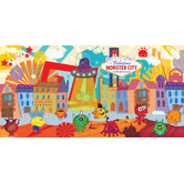 Personalized Canvas Monster Boy Wall Mural