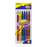 6 Color Propelling Crayon Set