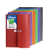7-Pocket Letter Size Poly Expanding File (Set of 12)