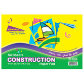 Mini Construction Paper Pad (Set of 48)