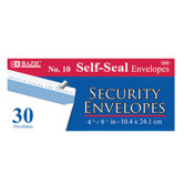 30 Self-Seal Security Envelopes (Set of 24)
