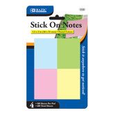 1.5" x 2" Stick On Notes (Set of 4)