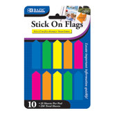 Neon Color Arrow Flags (Set of 10)