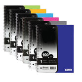 1-Subject Poly Cover Spiral Notebook (Set of 24)