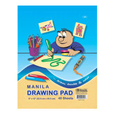 Manila Drawing Pad (Set of 48)
