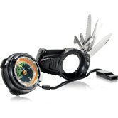 Tough Navi Tool with Liquid Filled Compass
