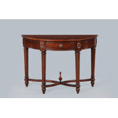 Bordeaux Half Moon Console