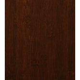 Smooth 5-1/4" Solid Stained Carbonized Horizontal Bamboo in Auburn