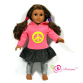 Peace Hoodie Dress