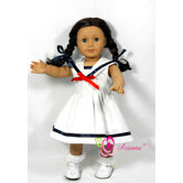 Sailor's Sweetheart Doll Dress