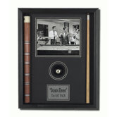 Wood Framed 'The Rat Pack' Memorabilia