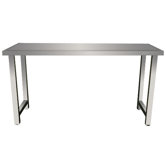 72" Stainless Steel Work Table
