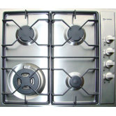 24" Gas 4 Burner Cooktop