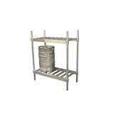 2 Shelf Keg Shelving Unit