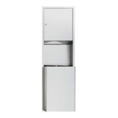 Traditional Paper Towel Dispenser with 12 gal. Waste Receptacle