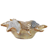 Ceramic Sea Shell Statue