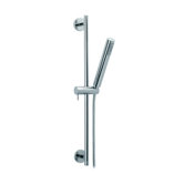 Sliding Rails Round Hand Held Shower