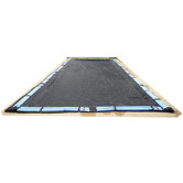Rectangular Rugged Mesh in Ground Pool Winter Cover