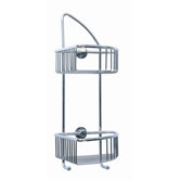 Coorb Corner Shower Caddy with Double Level