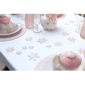 90-Piece Paper Daisy Cut-Out Decor