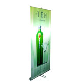 35" - 70" Vertical Adjustable Double-Sided Banner Stand