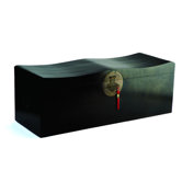 Chinese Classical Wave Blanket Trunk