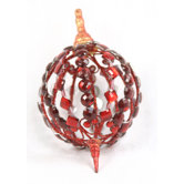 Bejeweled Oval Ornament