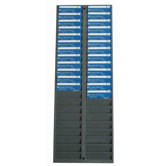 40 Capacity ID Badge Rack