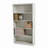 Metal Bookcase, 5 Shelves
