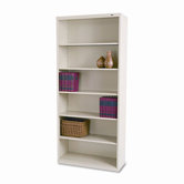 Metal Bookcase, 6 Shelves