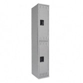 Double Tier Locker, 12W X 18D X 72H
