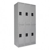 Double Tier Locker, 36W X 18D X 72H
