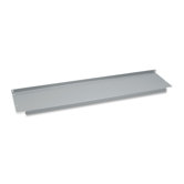 Bottom Storage Shelf, 60"x13", Medium Gray