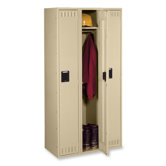 Single-Tier Locker, 36"x18"x78", Sand