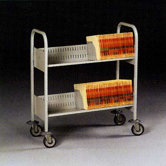 Filing Cart, 2 Shelves