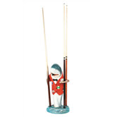 Red Shark Pool Cue Rack