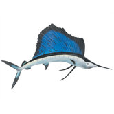 3D Outdoor Wall-Mounted Sailfish
