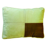 Micro Suede Block Dog Bed