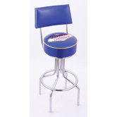 Logo Series Bar Stool with Back
