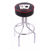 Gambling Tulip Base Swivel Barstool