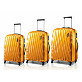 Dune Polycarbonate Spinner Trolley 3pc Luggage Set