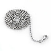 Lobster Clasp Ball Chain