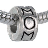 Flower Mom Bead Charm